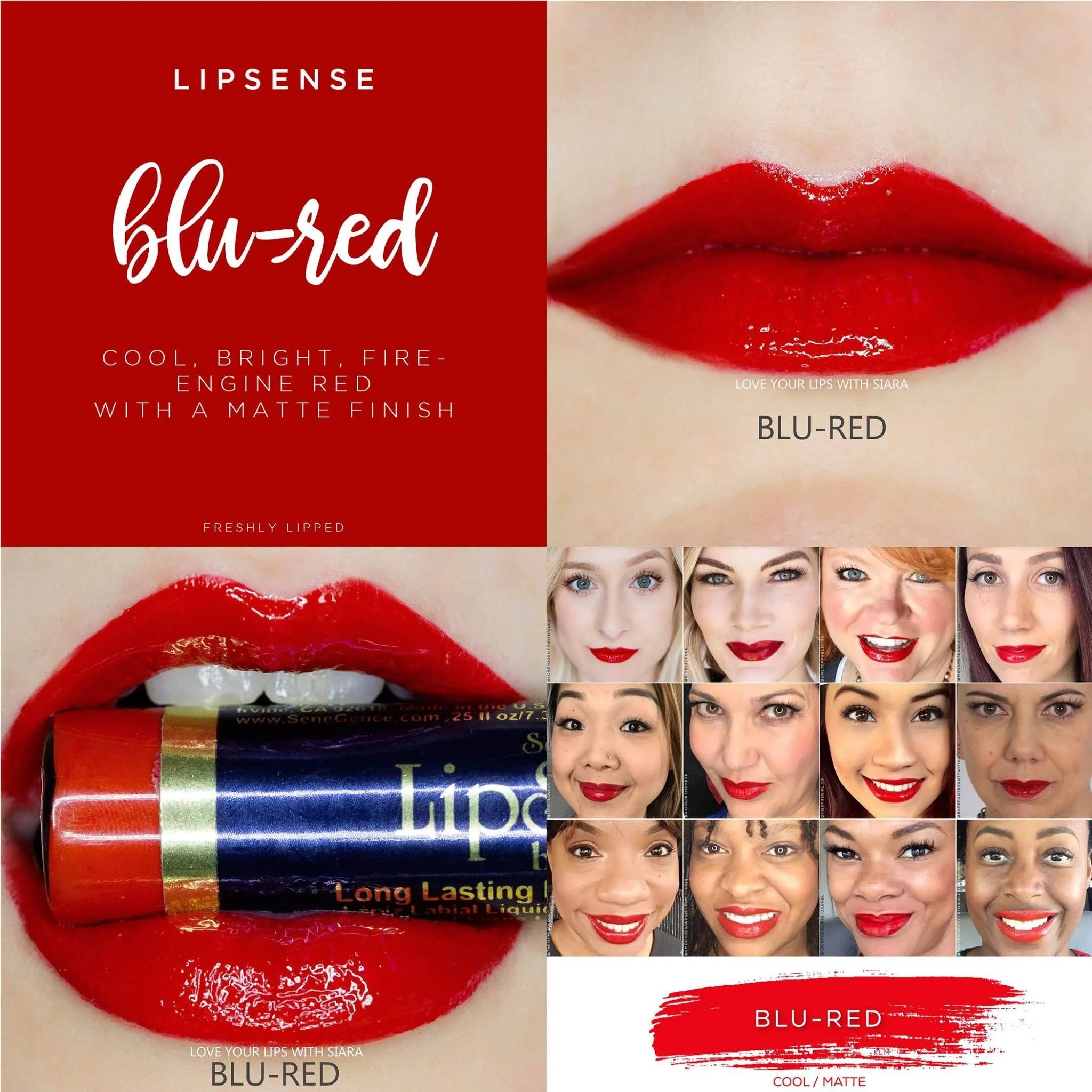 BLU-RED LIPSENSE® — Rochelle Valle